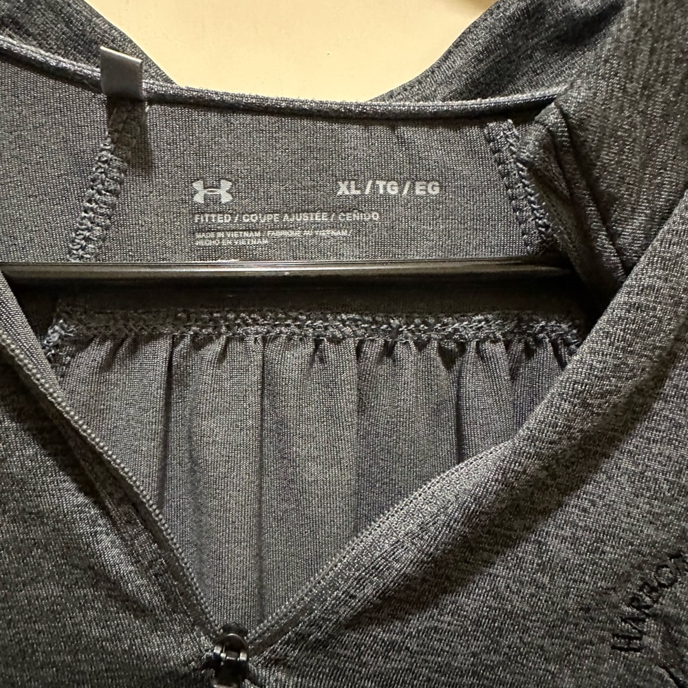Under Armour Gray Fitted Pullover - image 2
